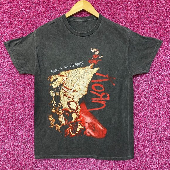 Korn Follow The Leader Nu Metal Band T-Shirt Medium - Picture 1 of 4
